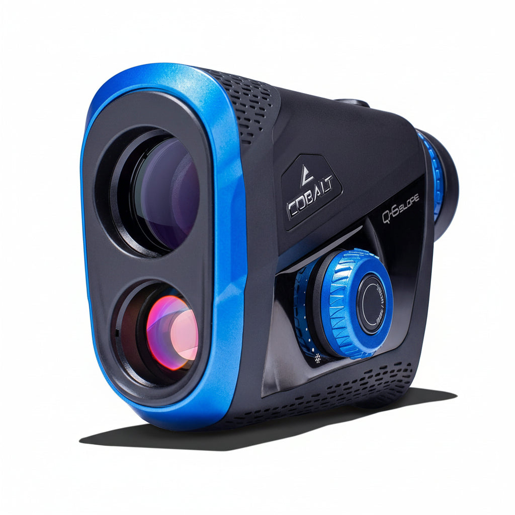 Q-6 Golf Rangefinder – Tournament Legal, Precision Laser Technology, 7X Magnification, 2,500-Yd Range, Premium HD/ED Optics, Pin & Vibration Lock, Waterproof, Durable, with Premium Case