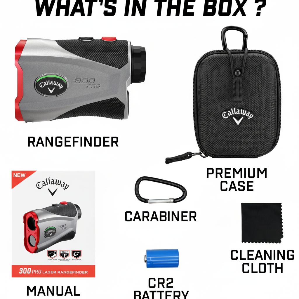 Golf 300 Pro Laser Rangefinder