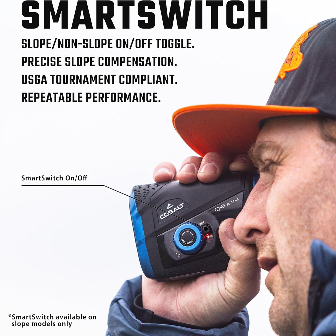 Q-6 Golf Rangefinder – Tournament Legal, Precision Laser Technology, 7X Magnification, 2,500-Yd Range, Premium HD/ED Optics, Pin & Vibration Lock, Waterproof, Durable, with Premium Case