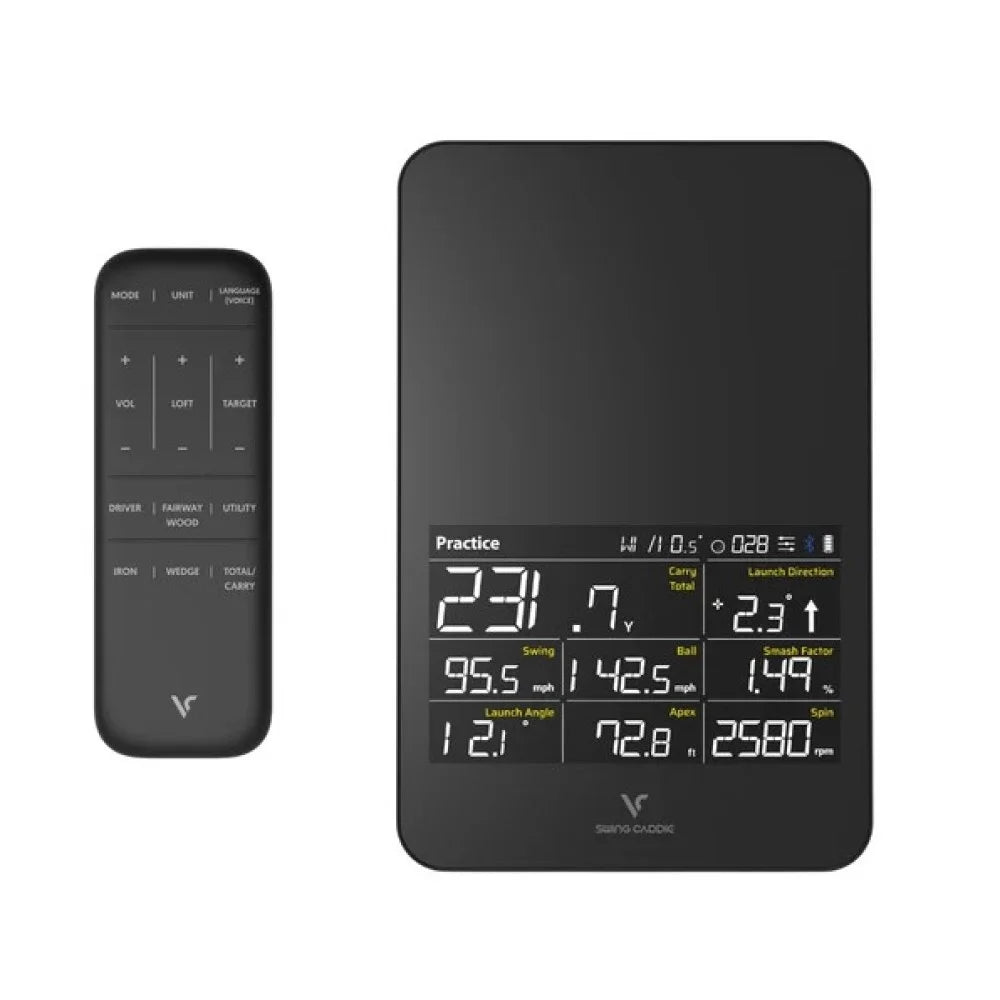 SC4 PRO Golf Launch Monitor + 3D Driving Range Simulator