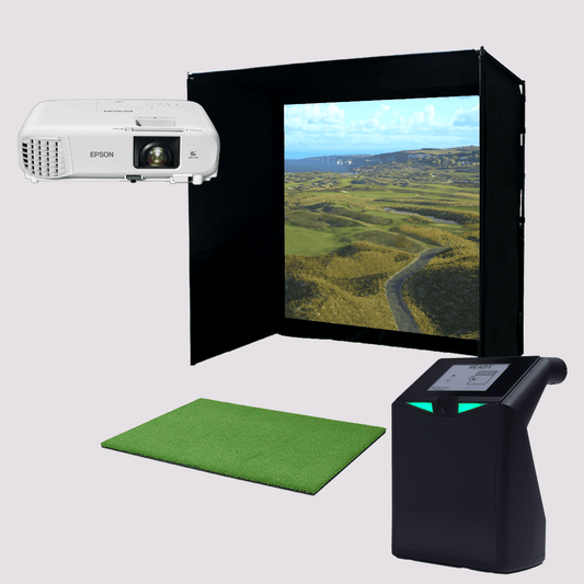 LaunchBox by TruGolf w/ Starter 10 (2025) Enclosure + Gimme Package official TruGolf product image