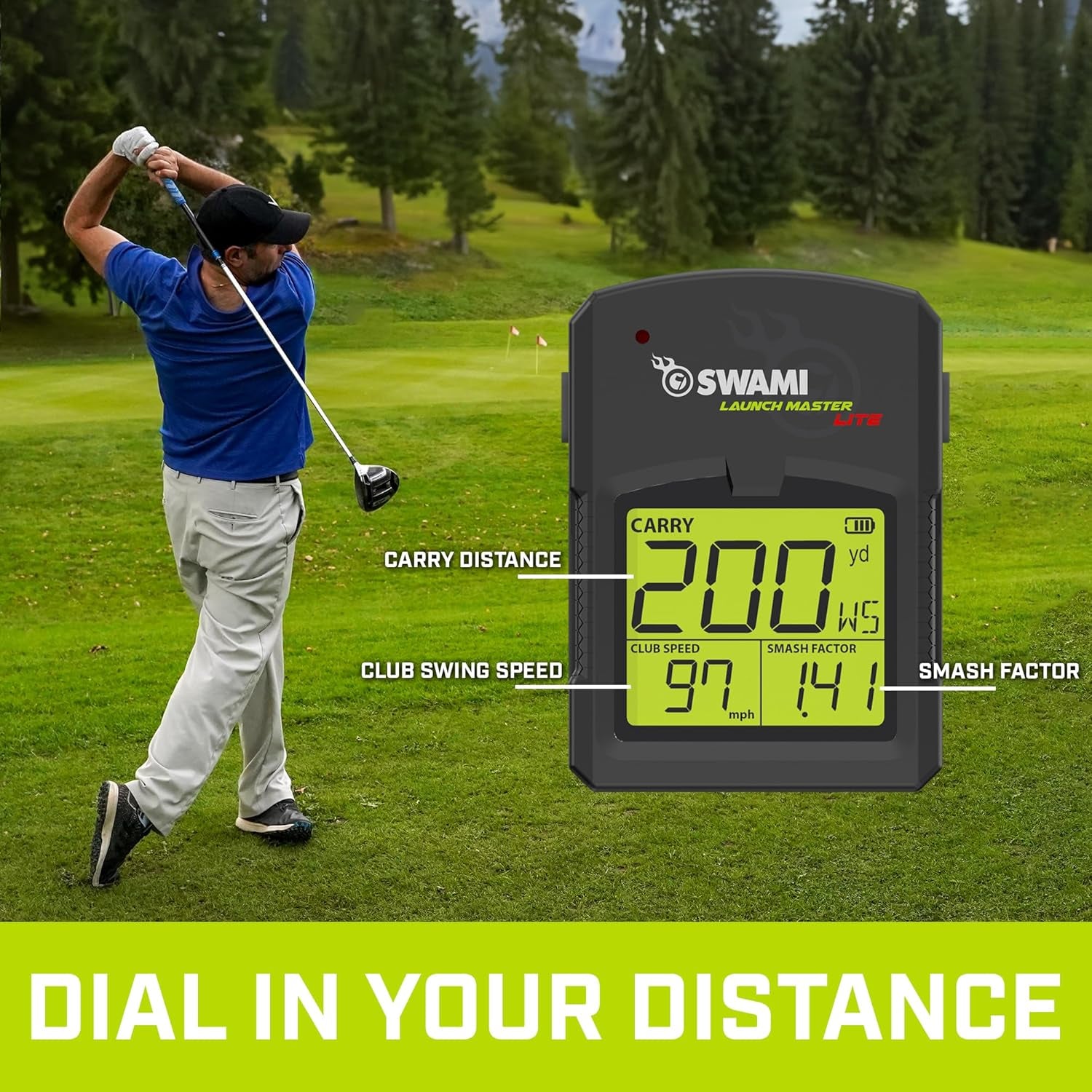 Golf Swami Launch Master Golf Launch Simulator - Golf Training Aid