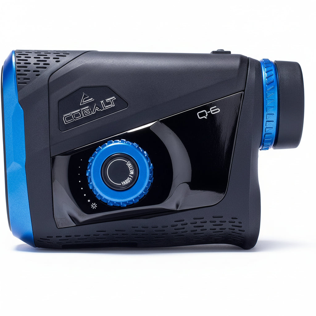 Q-6 Golf Rangefinder – Tournament Legal, Precision Laser Technology, 7X Magnification, 2,500-Yd Range, Premium HD/ED Optics, Pin & Vibration Lock, Waterproof, Durable, with Premium Case